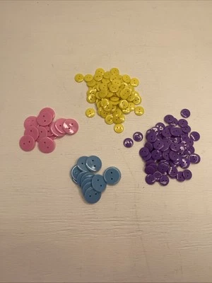 Assortment Bag of Buttons for Arts & Crafts, Decoration, Collections, - Image 1 of 4