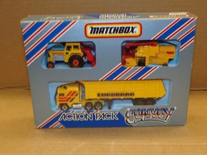 1984 MATCHBOX CONVOY ACTION PACK CY205 ~ EUROBRAN PLAYSET ~ NOS ! - Picture 1 of 7
