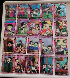 Juego completo de cartas coleccionables Betty Boop Krome Productions 1995 tarjetas C1 a C20 - Imagen 1 de 4