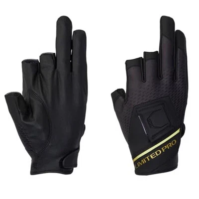 SHIMANO Limited Pro Titanium Alpha Gloves 3-piece cut GL-110X Limited Black M - Image 1 of 4