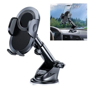 Support téléphone voiture avec poignée améliorée et rotation à 360 degrés - Photo 1 sur 8