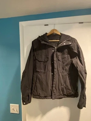 rag & bone field jacket xs mens grey hooded - Image 1 of 4