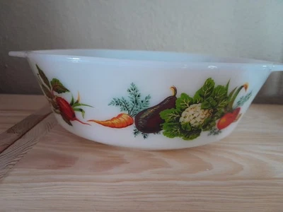 Große Vintage Pyrex England Form, Schüssel, Gemüse - Bild 1 von 3