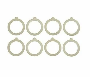 8 pz Anelli di Ricambio per Barattolo di Latta Silicone - Conservare Barattoli Guarnizioni - Foto 1 di 2
