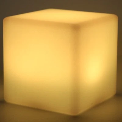 LED RGBW Würfel Licht Wasserdicht USB 16 Farben Wechselnde Schreibtischlampe KU - Bild 1 von 4