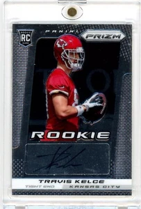 2013 Panini Prizm #292 Travis Kelce Auto RC Chiefs - Picture 1 of 1