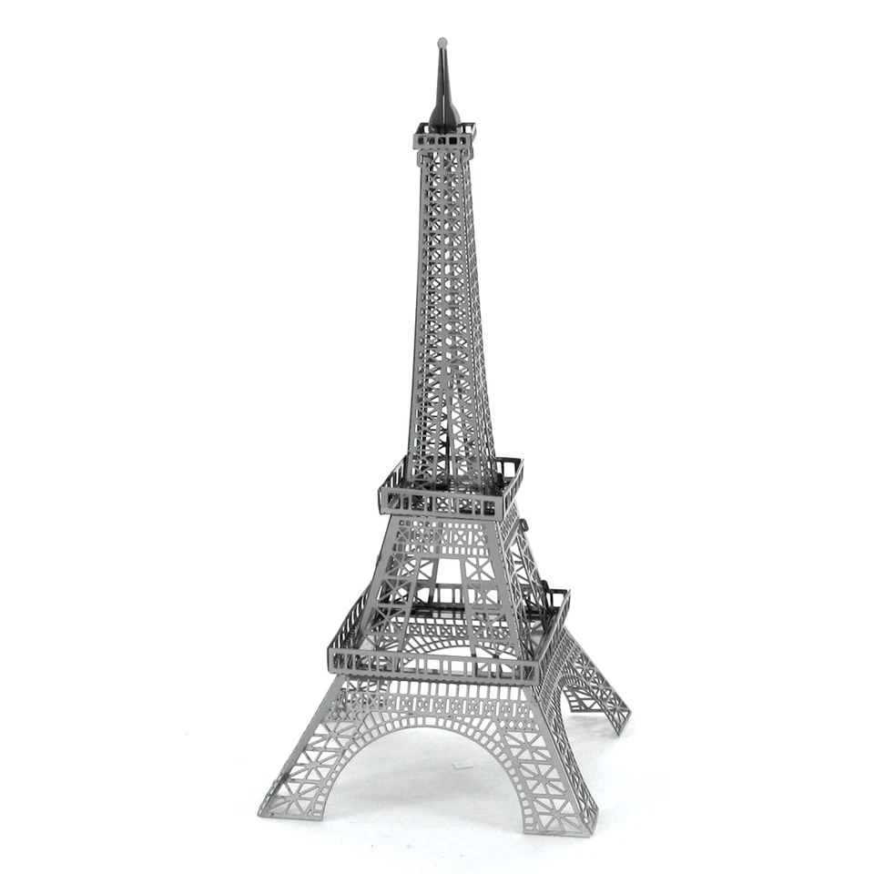 Metal Earth Eiffel Tower 3D Metal Model + Tweezer 010169 - Image 1 of 3