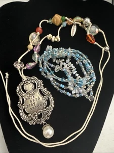 Magnetic Beaded Bracelet And Beaded Thingamagig (Lot #292) - Picture 1 of 6