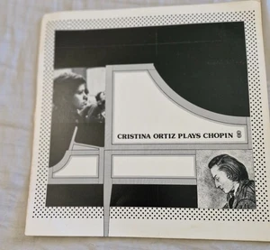 Cristina Ortiz Plays Chopin Ballades on Piano LP. WRC QR 06845 Australian copy. - Bild 1 von 5