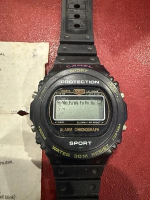 Reloj deportivo vintage camel coleccionable Foto 1 de 3