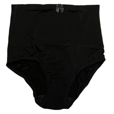 Carol Wior Black Tummy Control Belly Band Underwear Small - Image 1 of 3