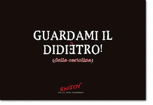 SAMMELKARTE SIZILIEN IRONISCH WITZIG HUMORVOLL SCHAU MICH ZURÜCK - Bild 1 von 1