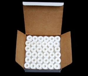 144 PREWOUND Class A Plastic BOBBINS MACHINE EMBROIDERY - Picture 1 of 1