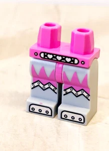 LEGO Heart LEGS Steel Toe Boots Pink Gray Space Suit Ski Pants Factory Unisex - Picture 1 of 1