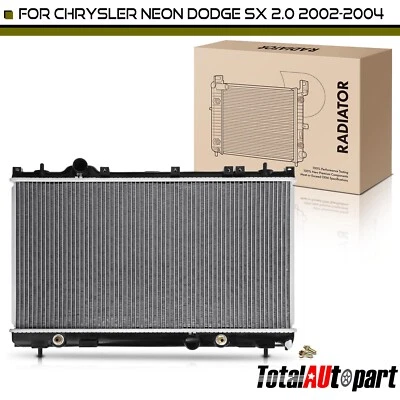 Nuevo radiador de aluminio para Dodge Neon 2002-2004 SX 2.0 Chrysler Neon L4 2.0L automático Foto 1 de 4