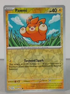 Pawmi - Corona Estelar - 056/142 - Individuales - Juego de cartas coleccionables Pokémon - Holograma inverso - C - Imagen 1 de 11
