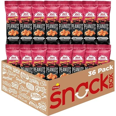 Nut Harvest Flamin Hot Peanuts 1.625 oz Bags 36 Pack - Image 1 of 4