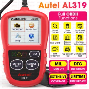 Autel Autolink AL319 OBD2 CAN OBDII Auto Car Code Reader Diagnostic Scanner Tool - Picture 1 of 15
