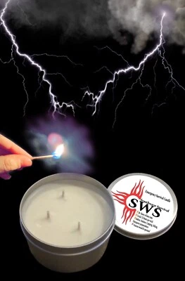 SOUTHWEST SURVIVAL Emergency Candle - 3 Wick 100% Soy Wax Extra Bright For Blackouts Long Burn