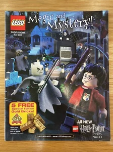 LEGO Shop At Home Catalogo Autunno 2005 Copertina Film Harry Potter + Set Star Wars - Foto 1 di 11