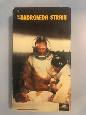 The Andromeda Strain VHS Original MCA Release Rare Art HTF Scifi Cult Thriller - Image 1 of 4