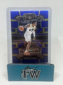 2023-24 Panini Select Keyonte George #75 RC Jazz Blue Prizm Concourse - Picture 1 of 2