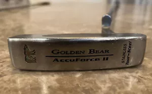 Golden Bear Accuforce II Golf Putter Steel Shaft Right Handed - 35.5” Stainless - Picture 1 of 8