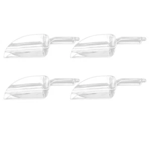 4 Pcs Measuring Cup Spatula Big Scoop for Popcorn Ice Cube Freezer Bin - Picture 1 of 12