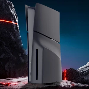 Custodia rigida ABS custodia protettiva antiurto per console PS5 Slim Disc Edition - Foto 1 di 24