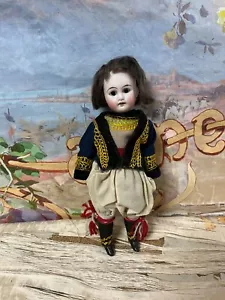 Antike Mignonette Puppe 1894 von Armand Marseille um 1890 gr. 22 cm - Bild 1 von 4