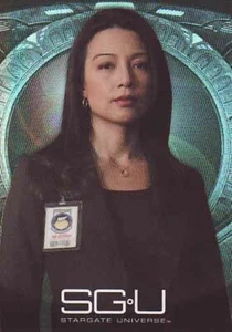 STARGATE HEROES STARGATE UNIVERSE PREVIEW INSERT CARD SU9 MING-NA CAMILLE WRAY - Imagen 1 de 1