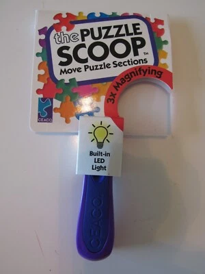 Ceaco Puzzle Scoop con Luz LED y 3X Lupa Lente para Rompecabezas Nuevo con Etiquetas Foto 1 de 4