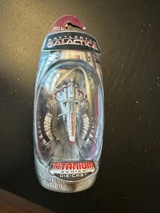 Battlestar Galactica COLONIAL VIPER MARK II Titanium NIP diecast STARBUCK 2794NC - Picture 1 of 5