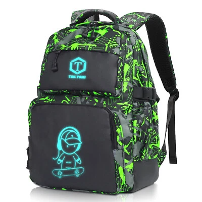 Jungen Mädchen Schulrucksack für Teenager Schultasche Hochwertiges Rucksack 25 L - Bild 1 von 4