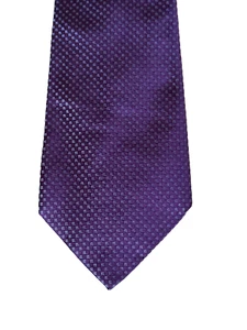 Thomas rosa Krawatte lila Blumen geometrisch XL lang 100% Seide Made in France - Bild 1 von 10
