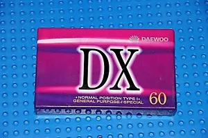 CINTA DE CASETE BLANCA DAEWOO DX 60 TIPO I (1) (SELLADA) - Imagen 1 de 3