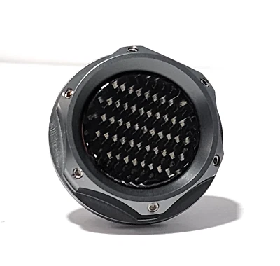 GUNMETAL BILLET 铝发动机油填料盖碳纤维套件 适用于起亚 K5 K7 9 — 第 1/4 张图片