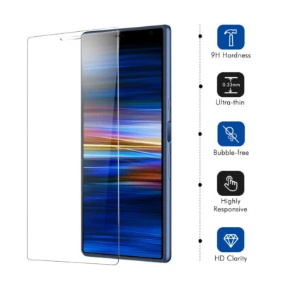 For Sony Xperia 1 VI 1 v 10 v 10 IV 1ii 10 ii 9H Tempered Glass Screen Protector - Image 1 of 4