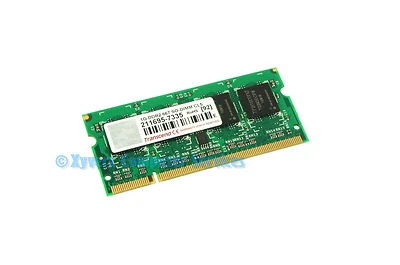 211695-7335 GENUINE ORIGINAL TRANSCEND LAPTOP MEMORY 1GB DDR2 667 SO-DIMM CL5 - Image 1 of 2