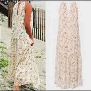 DREW Anthropologie Naomi Vintage Floral Cream Maxi Dress XS NEU - Bild 1 von 9
