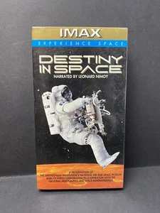 Imax Destiny In Space Narrated by Leonard Nimoy VHS Spock Sealed New - Picture 1 of 6