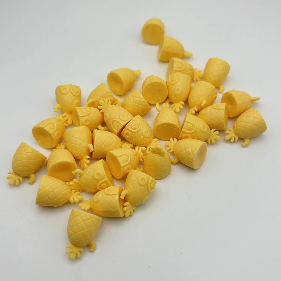 Monopoly Bob Esponja 32 Casas de Piña Amarilla 2010 Piezas de Repuesto Piezas Foto 1 de 1