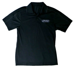 Camisa polo Mathews tiro con arco para hombre talla pequeña S tienda tecnología manga corta negra - Imagen 1 de 5