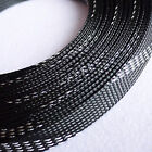 Black&Silver Mixed PET Expandable Braided Tube Sleeving Sheath Cable Wire DIY