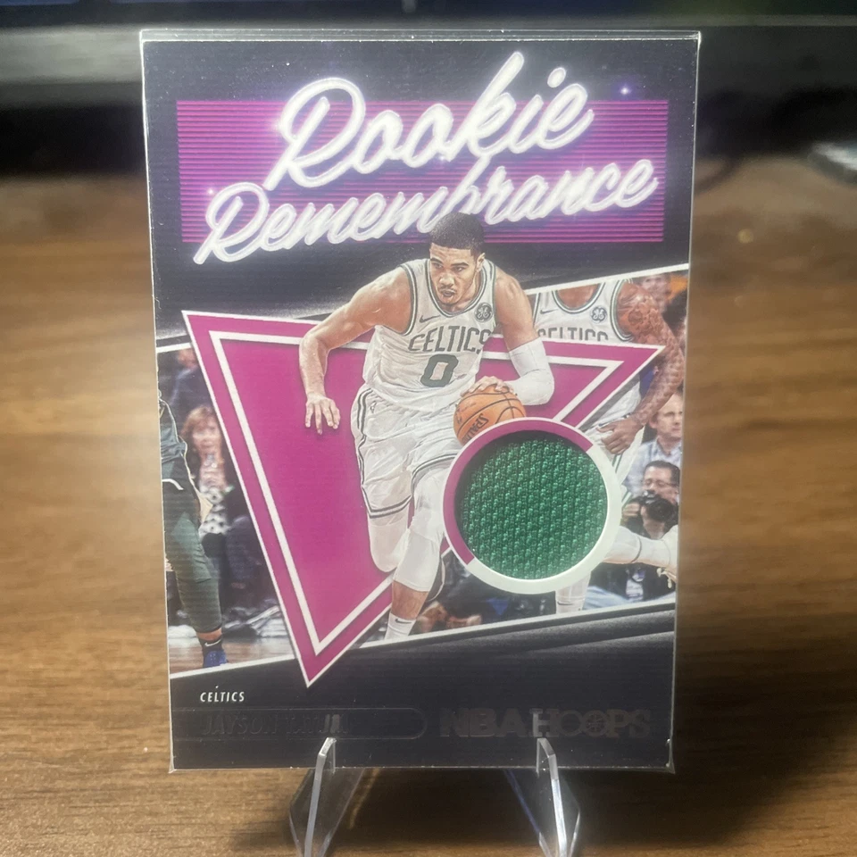 2021-22 Panini NBA Hoops - Rookie Remembrance Jayson Tatum #RR-JAY (MEM) - Image 1 of 1