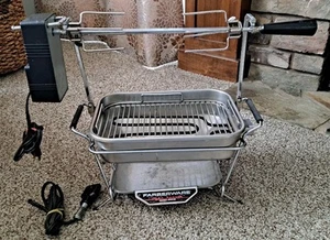 Parrilla para asador eléctrico Farberware 455 N Open Hearth de colección Funciona muy bien - Imagen 1 de 17
