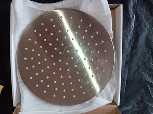 JACLO S210-PCH 10” Round Rain Machine Shower Head Satin Nickel 2.5 GPM - Picture 1 of 4