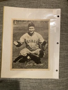 1936 Premium Foto Gabby Hartnett Chicago Cubs HOF Hall Of Fame Goudey? 6 X 8 - Bild 1 von 5