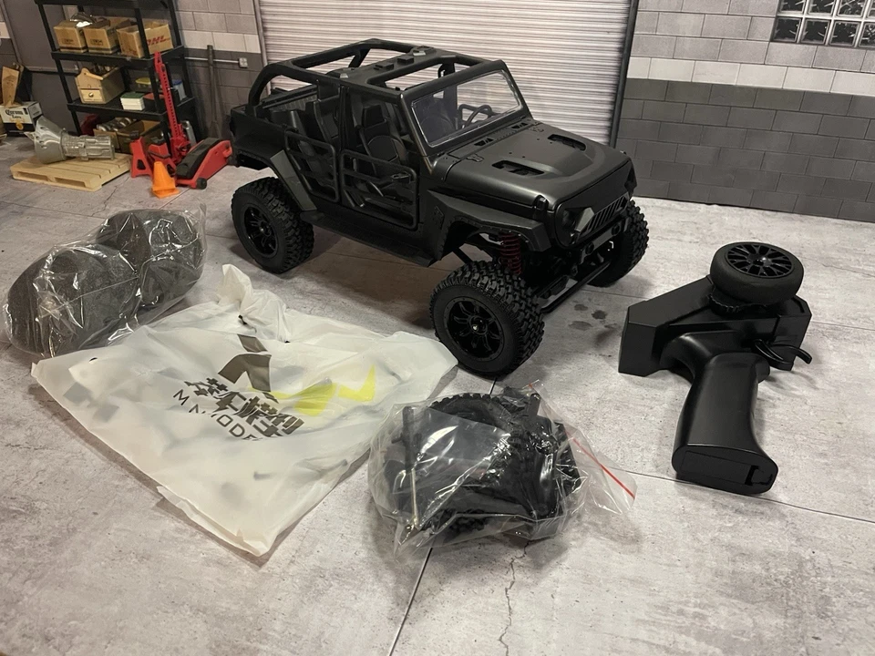 Oruga MN 128 RC **Intermitentes derechos no funcionan** Jeep 1:12 RTR Foto 1 de 1