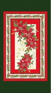 AUSVERKAUF - WEIHNACHTSTAFEL "HOLIDAY BLOOMS" - MARCUS BROS. - Bild 1 von 1
